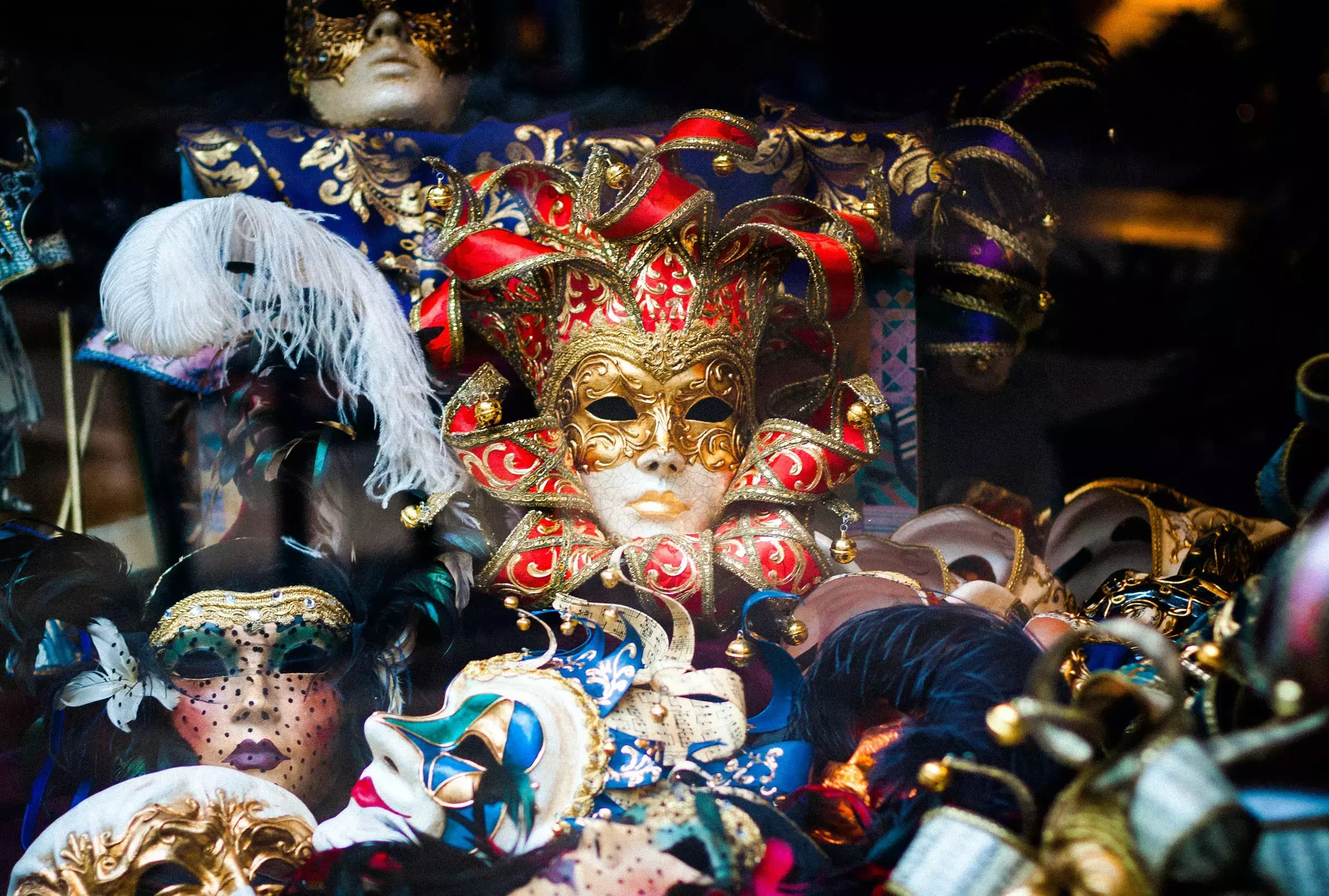 Kúpma- masky na karneval