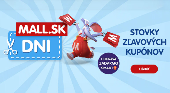 Zľavové kódy až - 40% zľava na Mall dni na Mall.sk