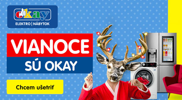 Zľavy na vybrané vianočné darčeky na Okay.sk
