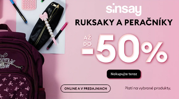 sinsay zľavy