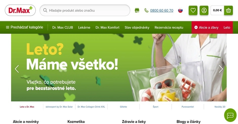 Čo by mala obsahovať letná lekárnička a ako pri jej nákupe ušetriť s Dr.Max?