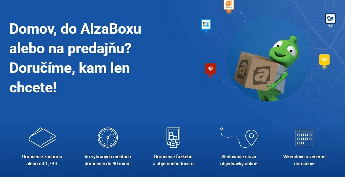 Alza: Jednotka v rýchlosti doručenia. Aké sú ďalšie benefity nákupu?
