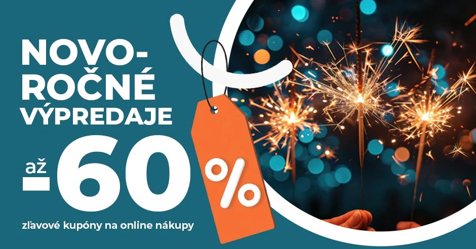 Výhodné nákupy pokračujú: Nenechaj si ujsť výpredaje do výšky 60 %