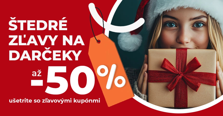 Štedré Vianoce pre celú rodinu: Ušetri za darčeky s našimi ponukami