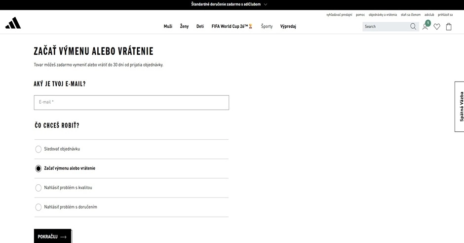 Aké má Adidas podmienky pre vrátenie tovaru? A tipy na šetrenie