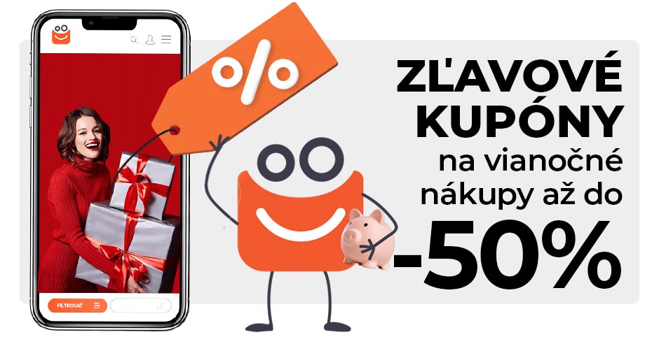 zľavové kupóny na vianočné nákupy Vašekupóny