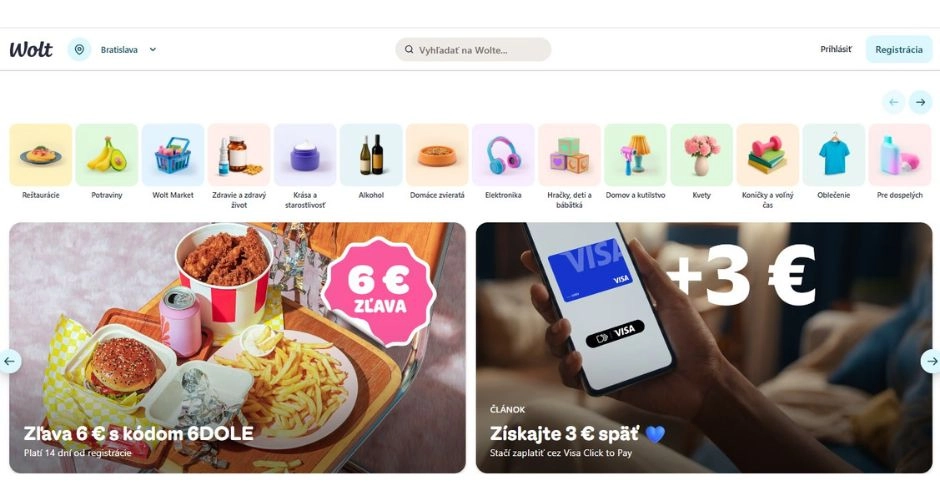 Wolt objednávka: Postup, ako ju vytvoriť a prehľad možností, ako…