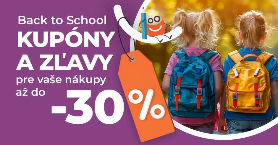 Back to School: Zaplať za nevyhnutné nákupy menej peňazí
