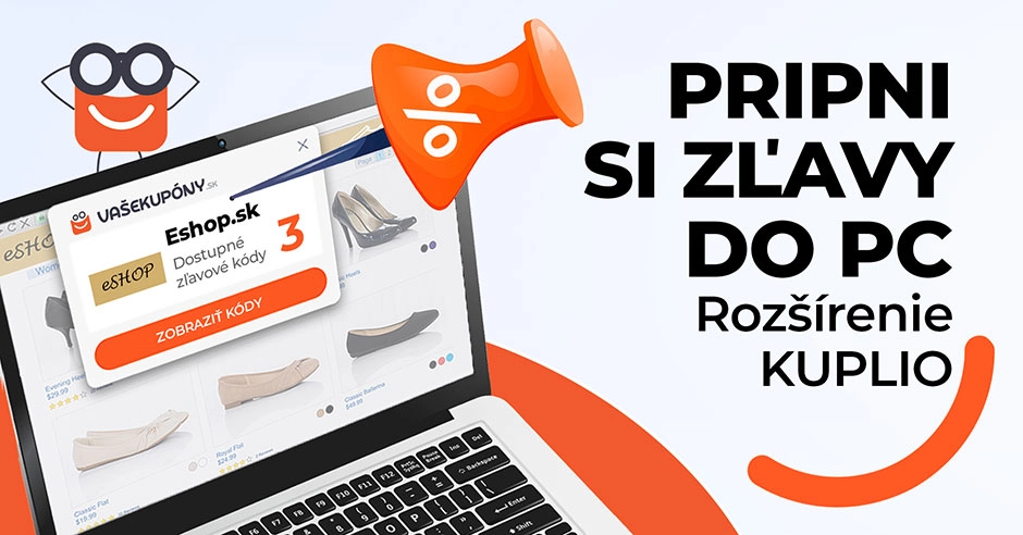 Rozšírenie KUPLIO a návod, ako ušetriť pri online nakupovaní