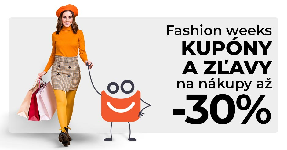 Fashion weeks kupóny a zľavy - 30 % na vašekupóny.sk