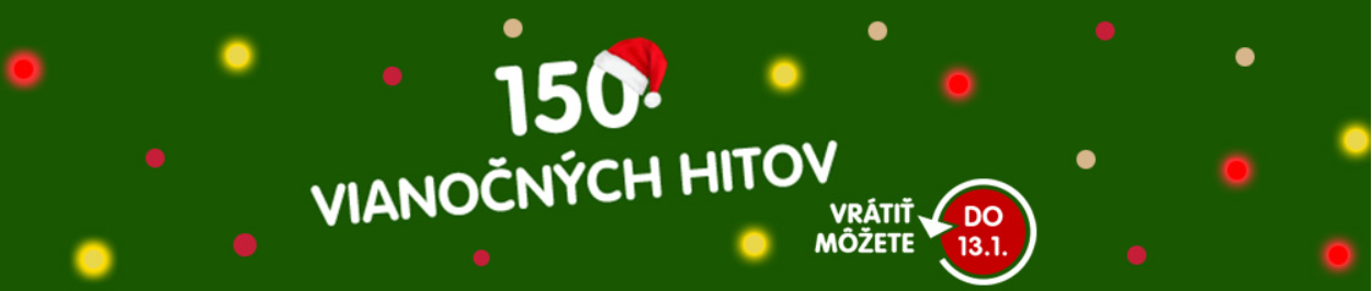 mall.sk 150 vianočných hitov vašekupóny.sk