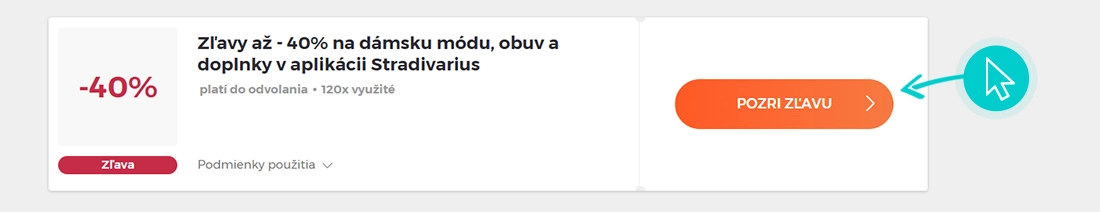 Ako využiť zľavy Stradivarius