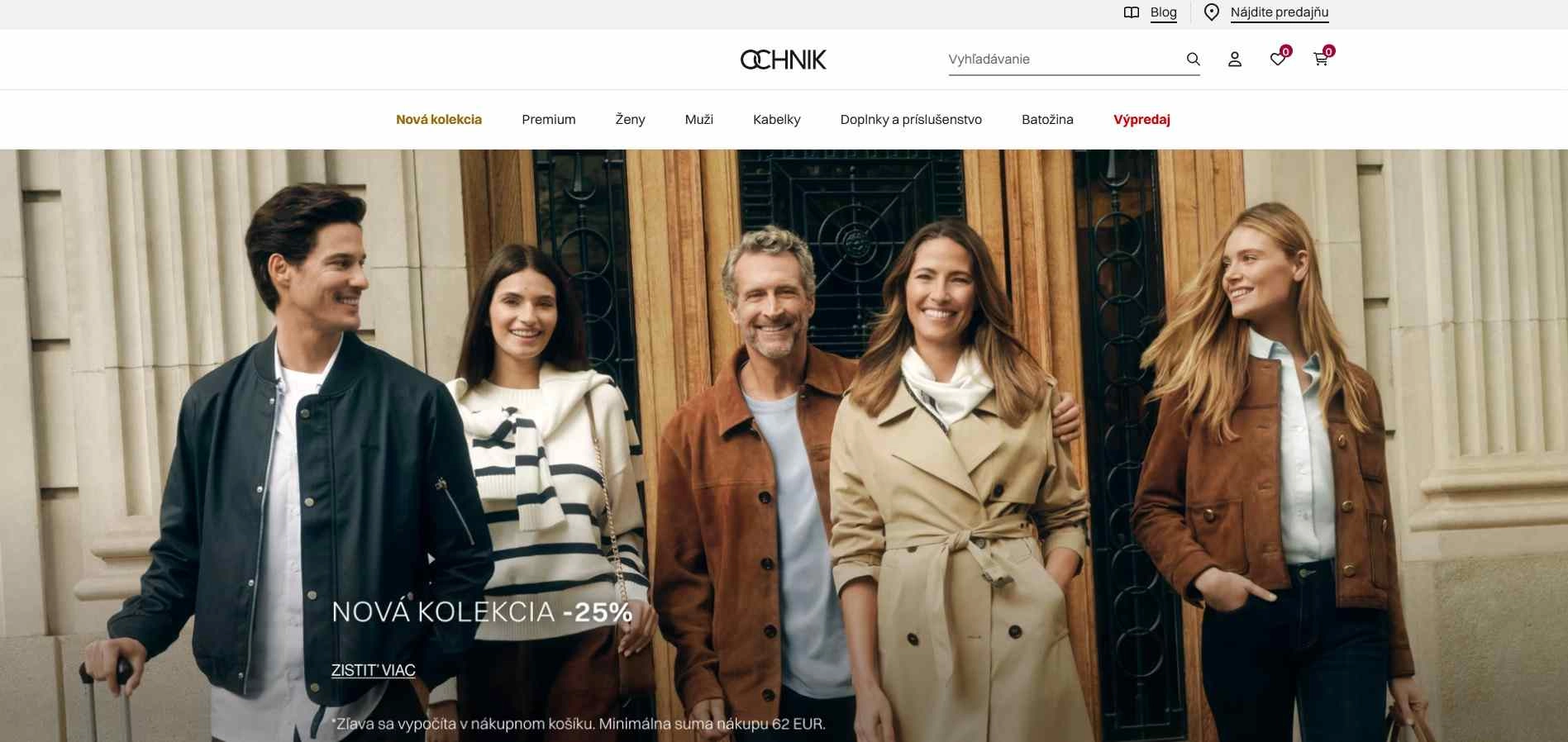 homepage Ochnik dámske a pánske oblečenie kabelky doplnky