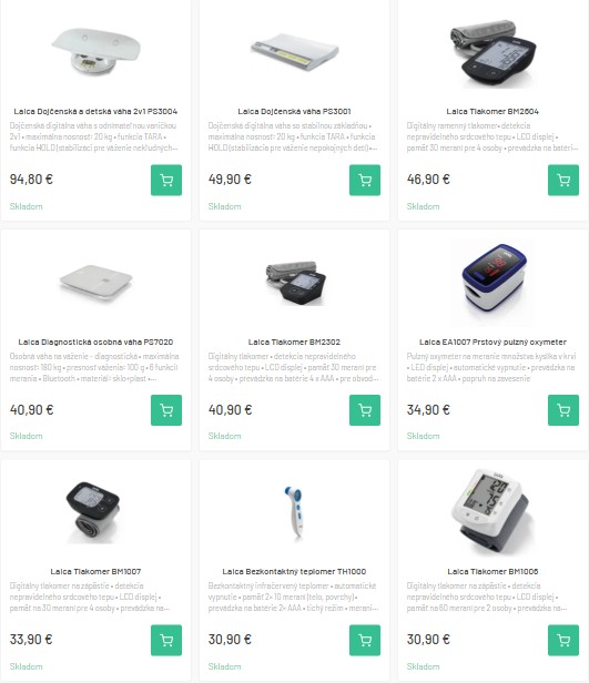 produkty pre zdravie