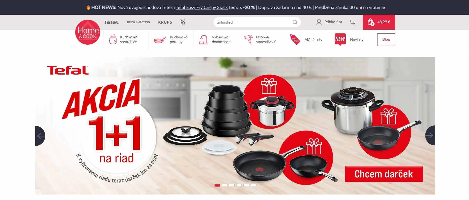 homepage Home & Cook kuchynské spotrebiče kuchynské potreby vybavenie domácnosti