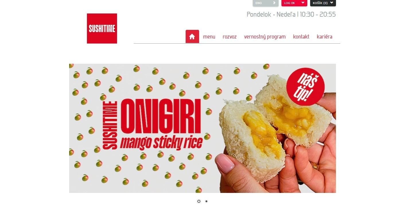 homepage Sushitime ázijské pokrmy