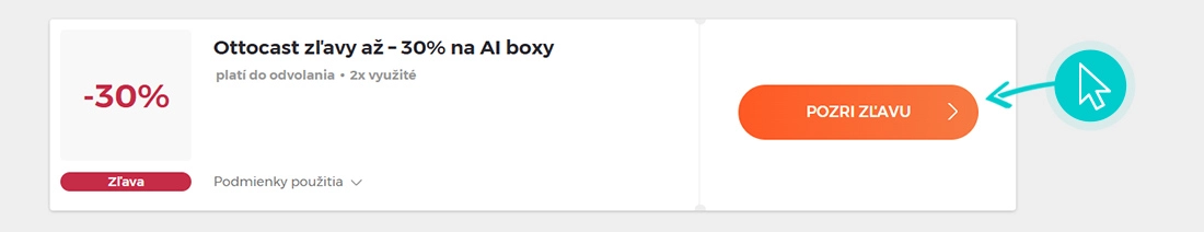 Ako využiť zľavy Ottocast