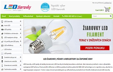 eshop Smdled žiarovky