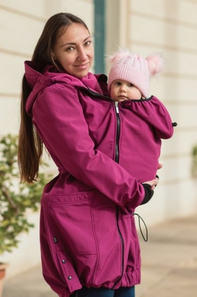 softshellová bunda na nosenie detí