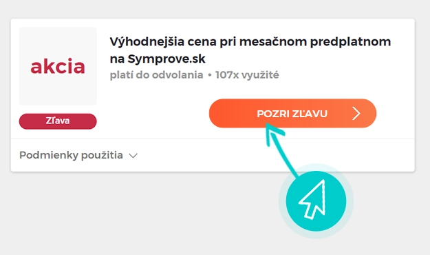 Ako využiť zľavy Symprove