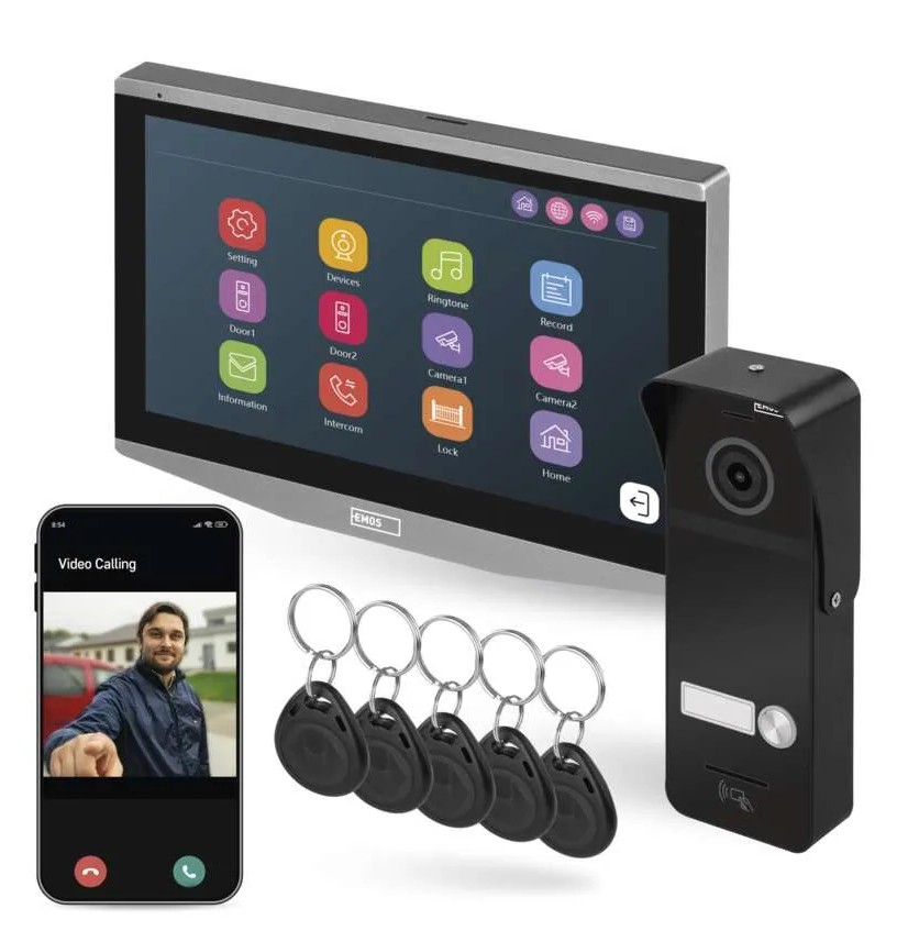 sada domáceho videovrátnika