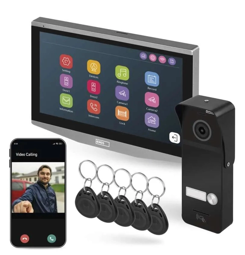 sada domáceho videovrátnika