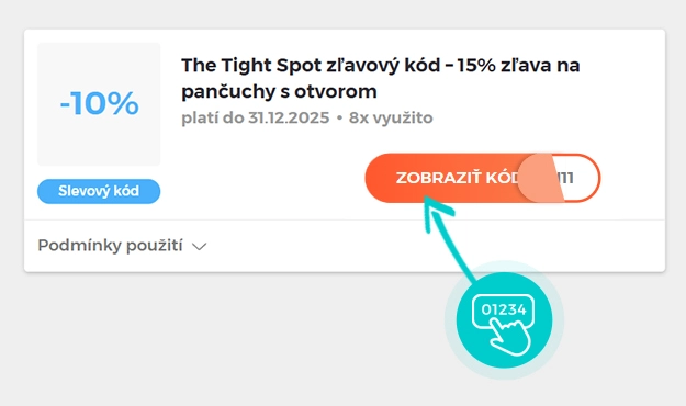 Ukážka zľavového kódu The Tight Spot