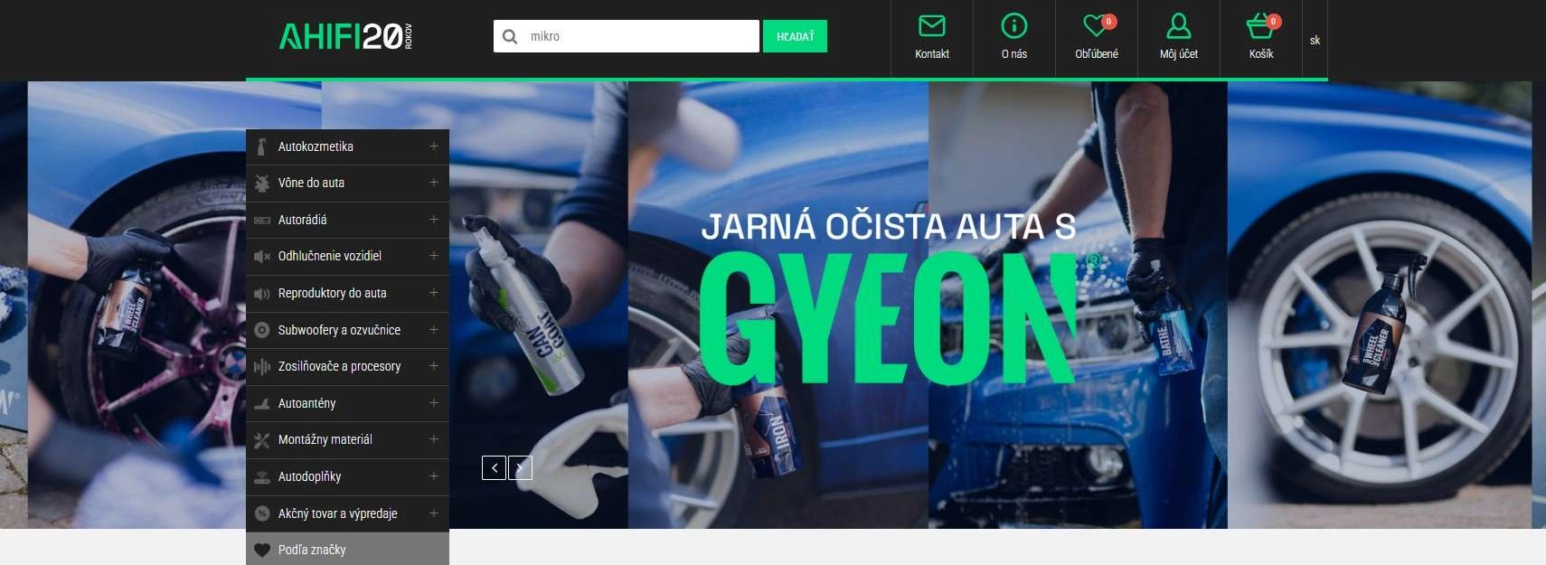 homepage Ahifi autokozmetika odhlučnenie vozidiel reproduktory do auta