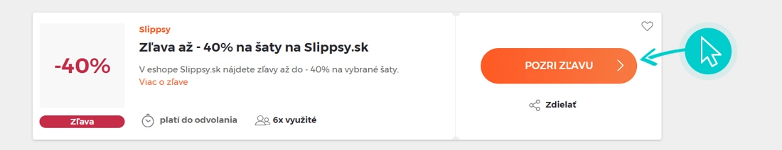 Ako využiť zľavy Slippsy