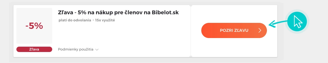Ako využiť zľavy Bibelot