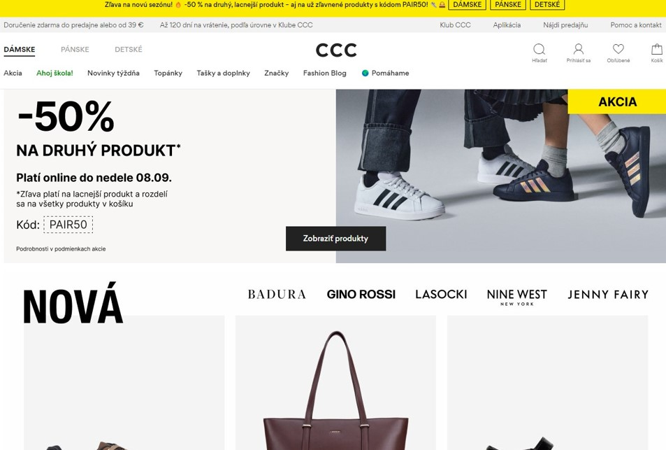 E-shop CCC