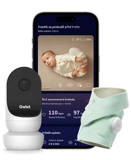 Owlet - kamera a inteligentná ponožka