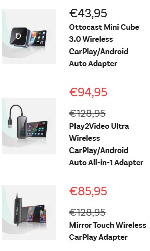 bezdrôtové adaptéry do auta