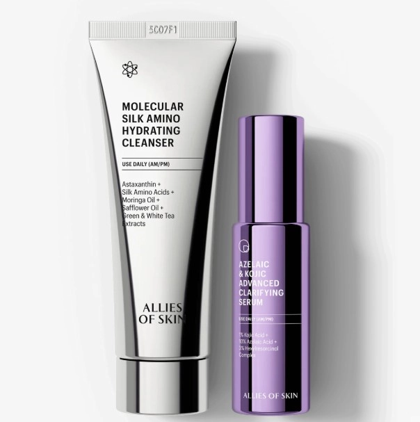 čistič a sérum pre hydratovanú pleť