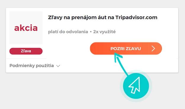 Ako využiť zľavy Tripadvisor