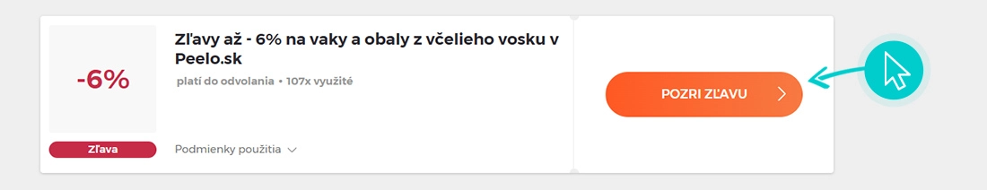 Ako využiť zľavy Peelo