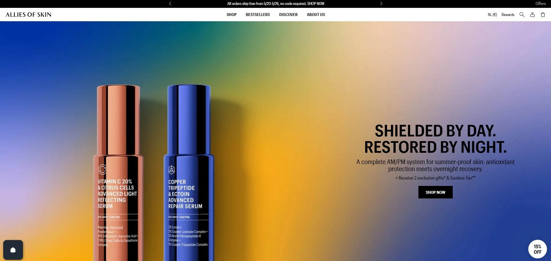 homepage Allies of Skin pleťová kozmetika na cielenú starostlivosť o pleť
