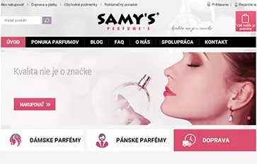 eshop Samys-parfemy