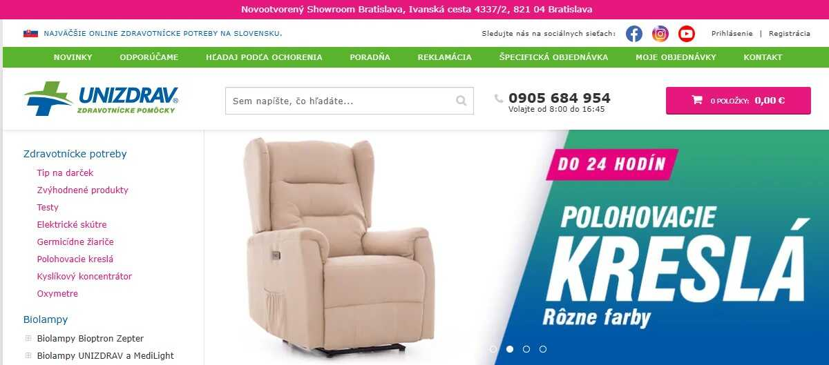 e-shop Unizdrav