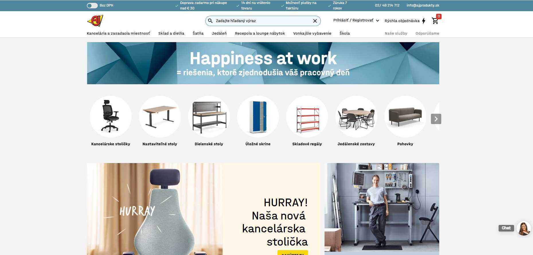 e-shop AJ produkty