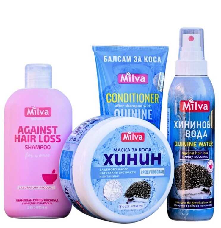 balíček produktov z e-shopu Milva