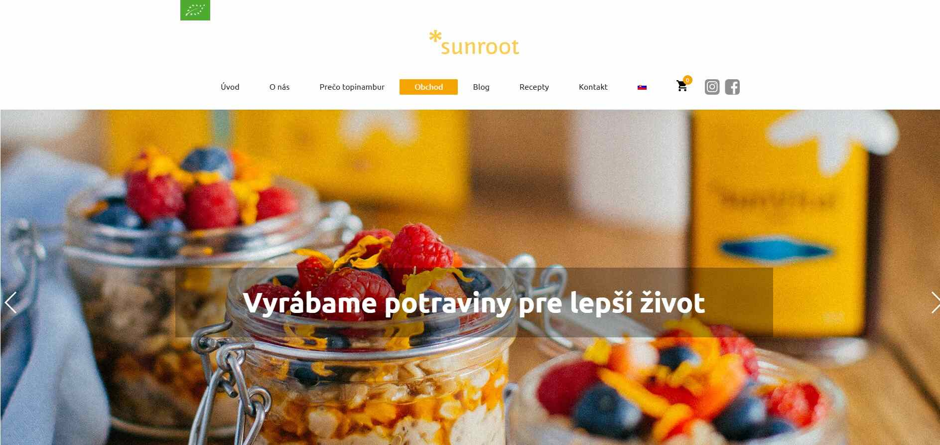e-shop Sunroot