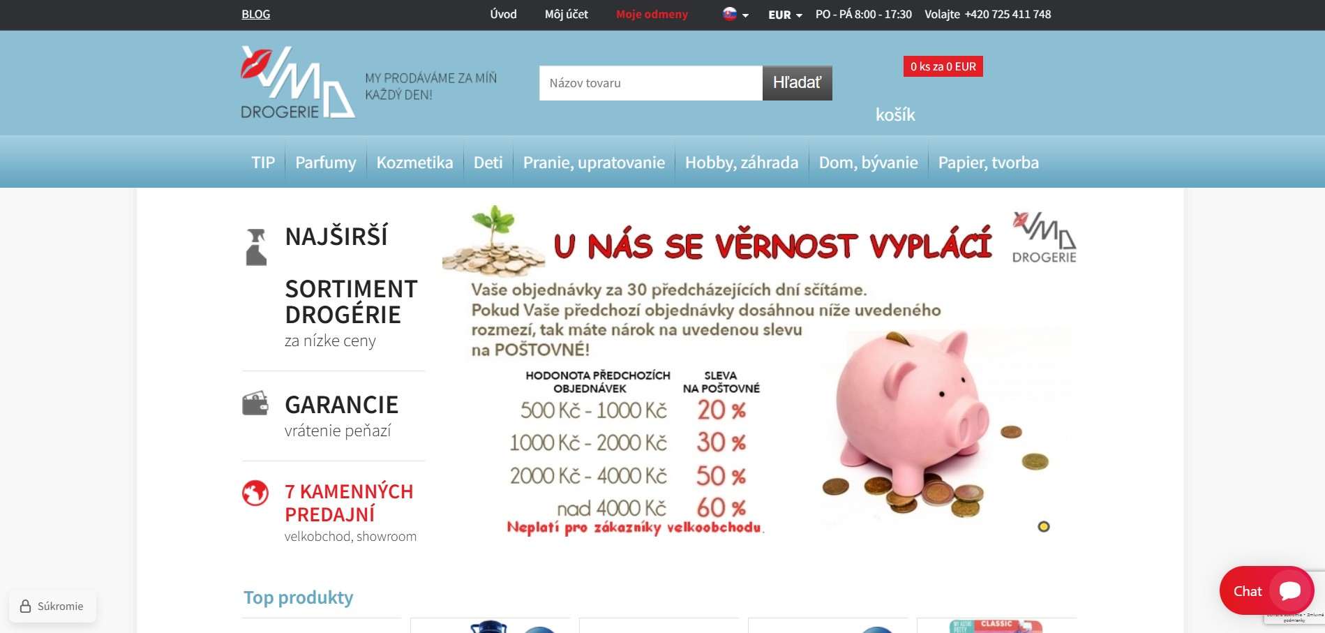 e-shop Drogéria-vmd