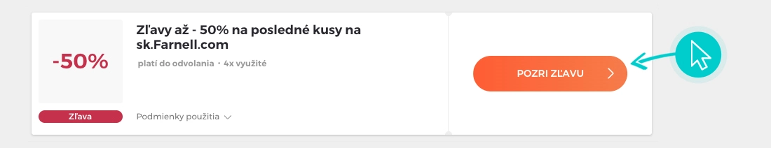 Ako využiť zľavy Farnell