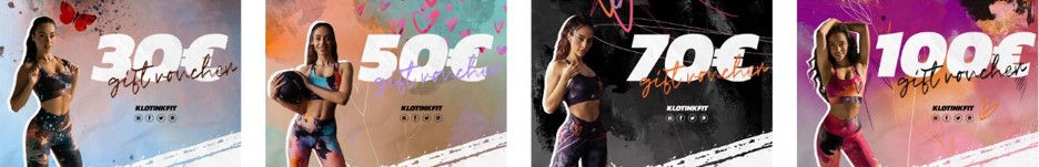 Darčekový poukaz na nákup v e-shope Klotinkfit.