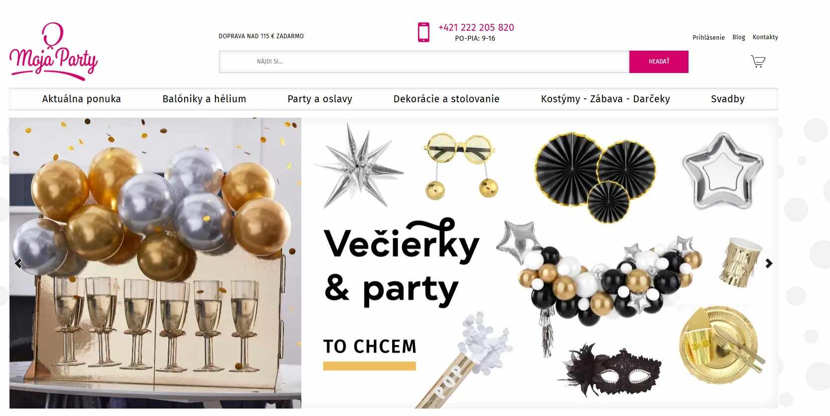 e-shop Moja Party
