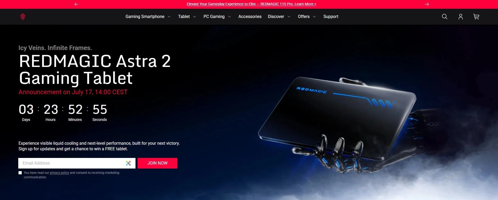 homepage Redmagic herné smartfóny tablety príslušenstvo