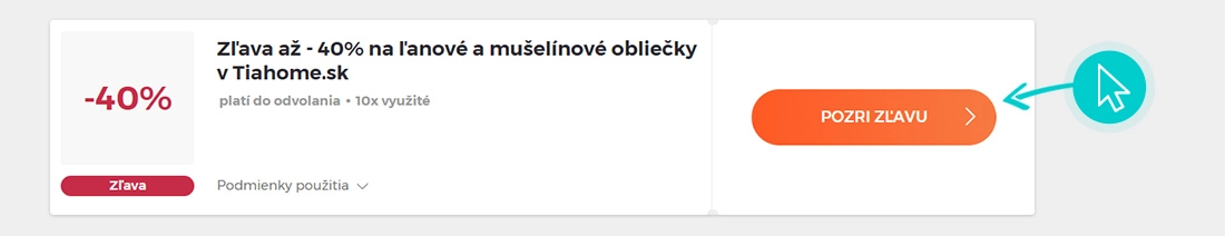 Ako využiť zľavy Tia Home