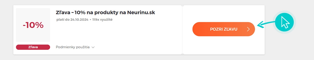 Ako využiť zľavy Neurinu