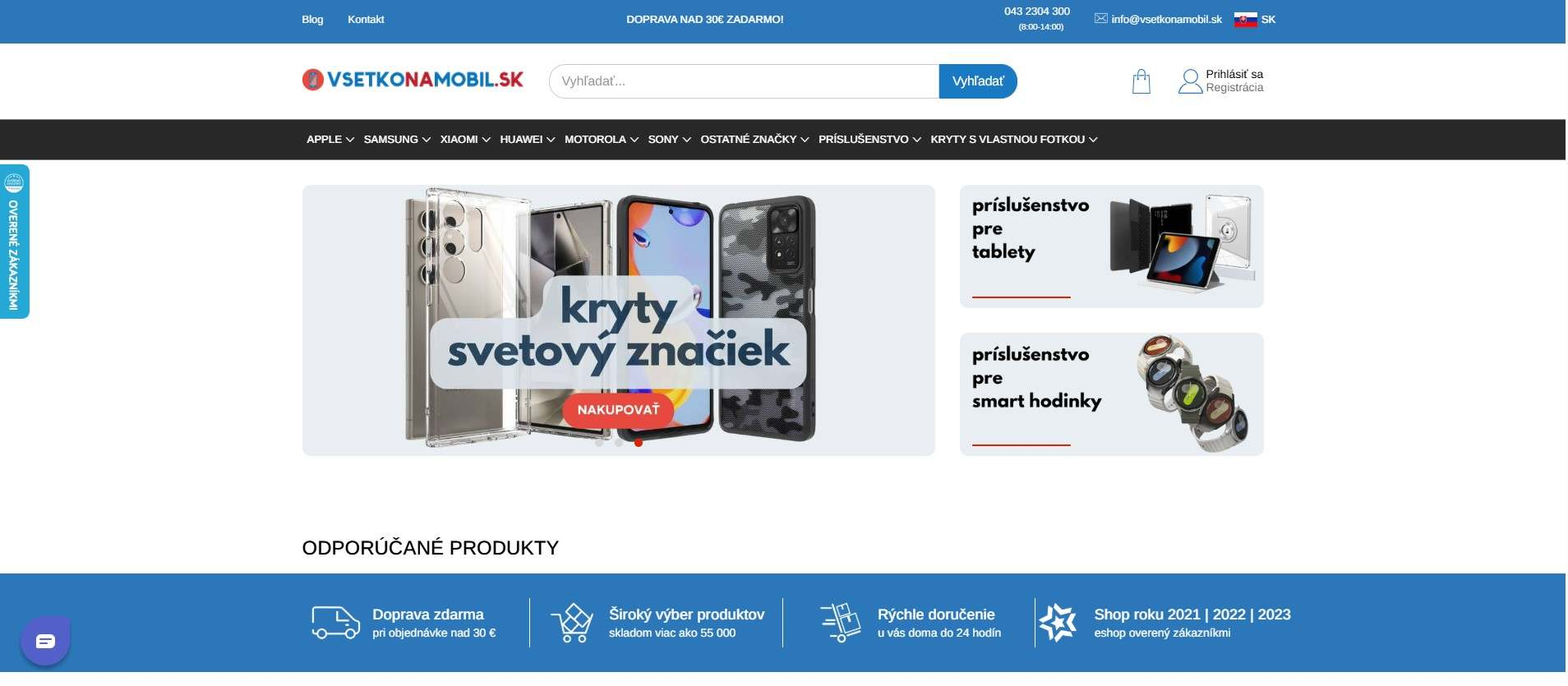 e-shop Všetko na mobil